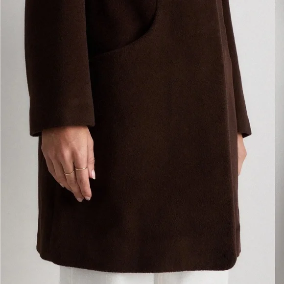 Quince Wool Cashmere Cocoon Coat - Picture 6 of 8